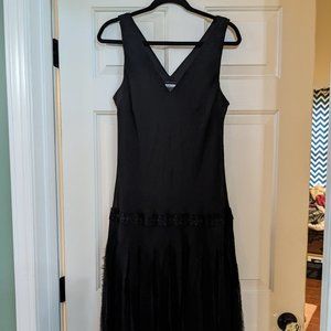 80s style LBD - black dress